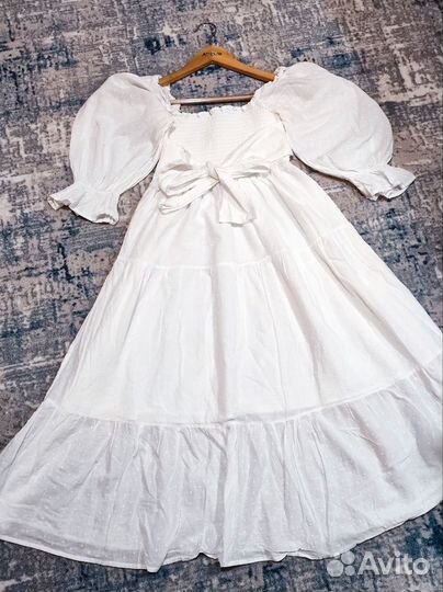 Платье белое