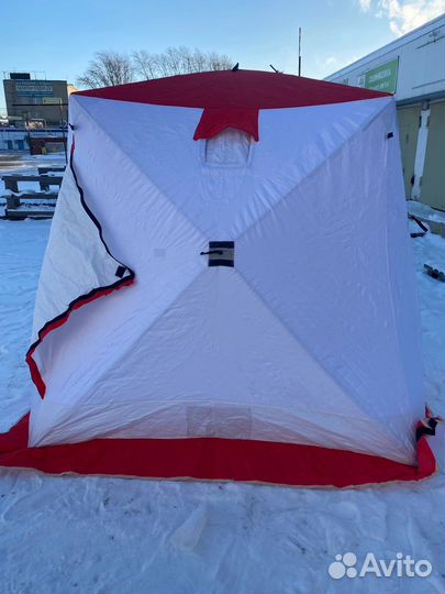 Палатка куб.3слоя снегирь 200х200х200см180х180х180