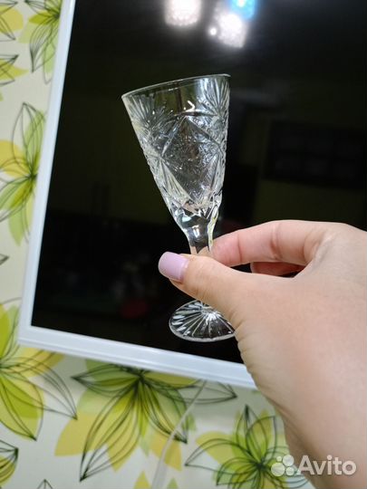 Хрустальные рюмки СССР