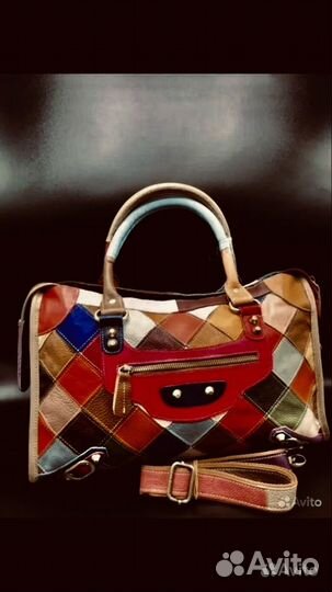 Сумка женская натуральная кожа Италия