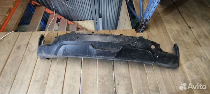 Спойлер заднего бампера hyundai creta