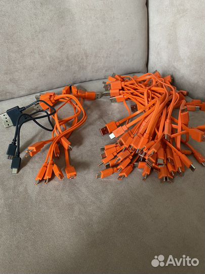 JBL Кабель оригинал Micro USB и Type-C новые