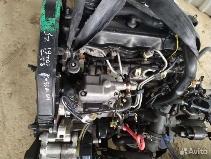 Двигатель 1Z Volkswagen Passat B4 1.9 Дизель
