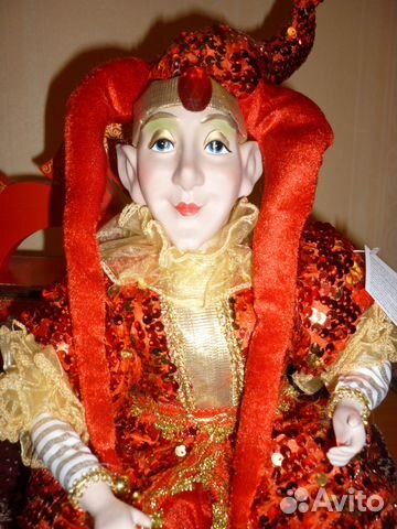 Механическая кукла ручной работы - Клоун