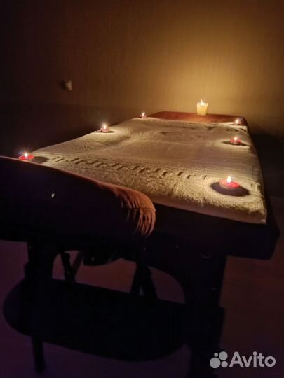 Массаж классический и горячими камнями