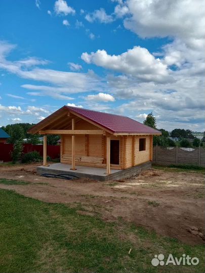 Монтаж-демонтаж кровли, отделка бани под ключ