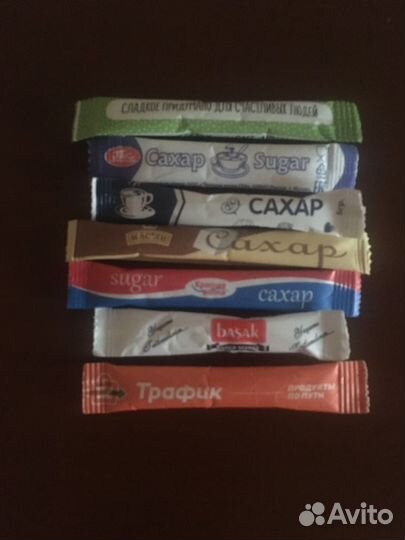 Сахар в стиках