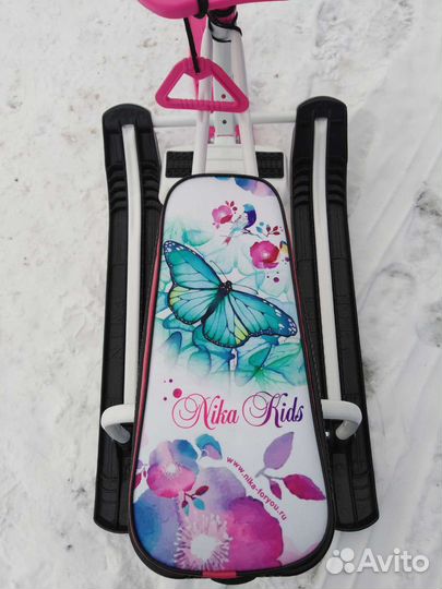 New Снегокат детский Nika бабочки