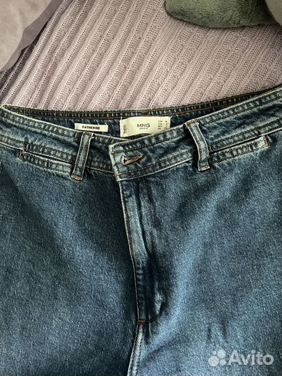Джинсы клеш mango M