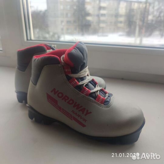 Лыжные ботинки nordway 32 размер