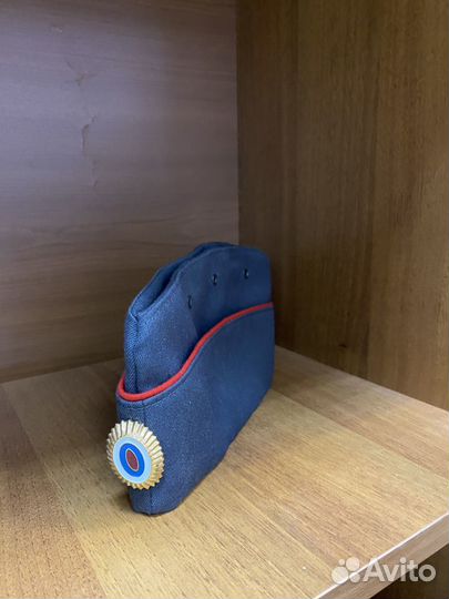 Шапка зимняя милиции женская, пилотка милиции