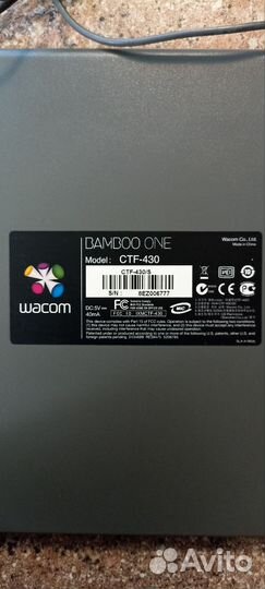 Графический планшет wacom bamboo