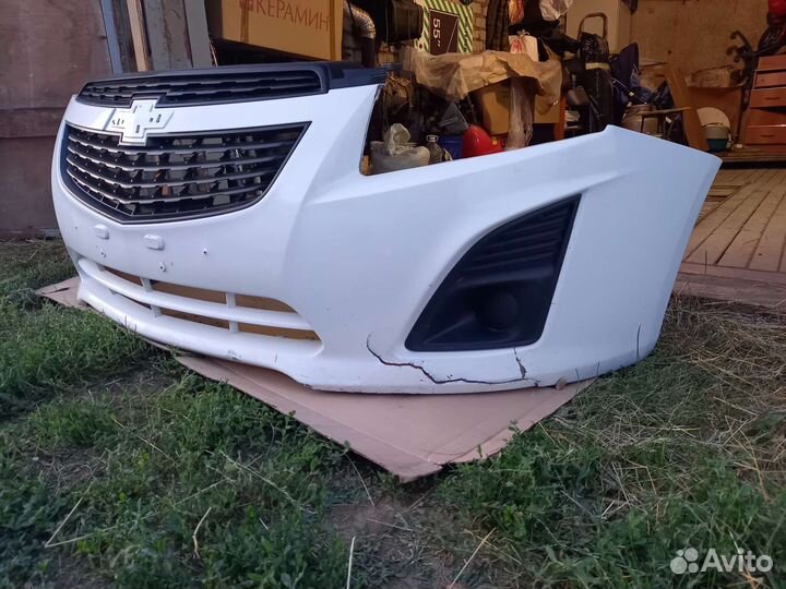 Бампер оригинал chevrolet cruze передний в сборе