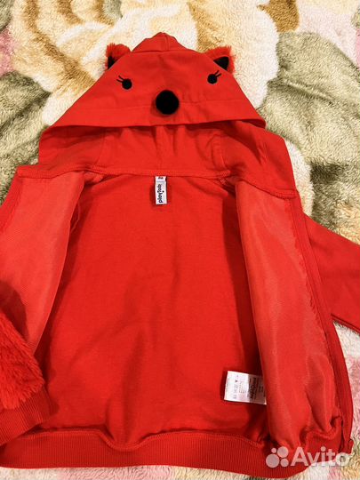 Кофты с замочком на рост 86 и без замка