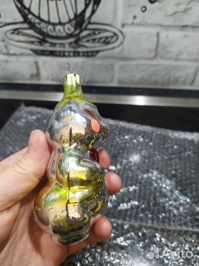 Елочные игрушки СССР поросенок