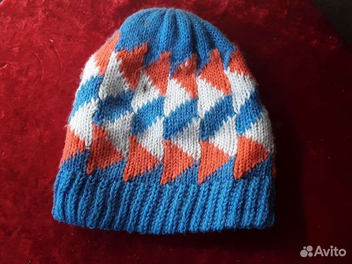 Винтаж. Детские варежки, шапки и другое