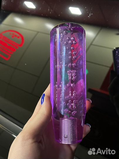 Ручка на МКПП розовая