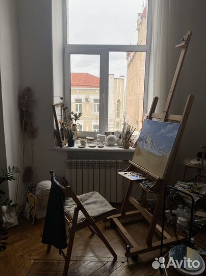 Картина маслом пейзаж горы