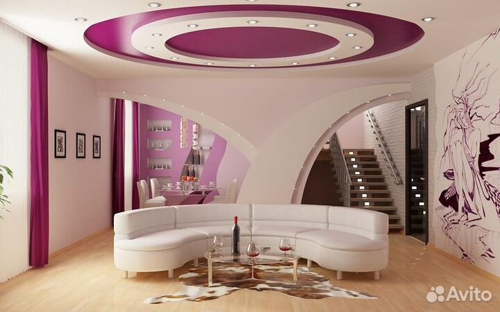 Натяжные потолки