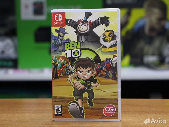 Ben 10 (switch, английская версия, бу)