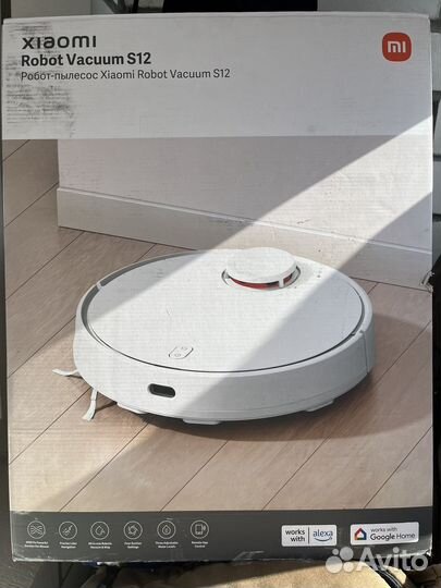 Робот пылесос xiaomi mi robot vacuum S12 EU