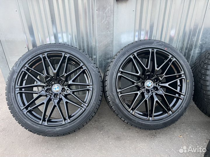 Колеса R20 зимние шипованные для X5 F15, X6 F16