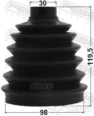 Пыльник шруса внешнего (комплект) PVC 1617P164S