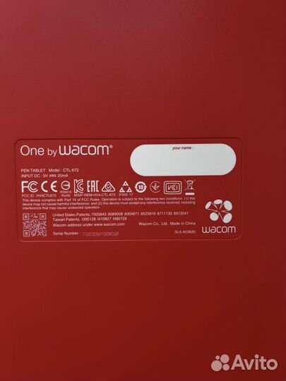 Графический планшет one by wacom medium A5