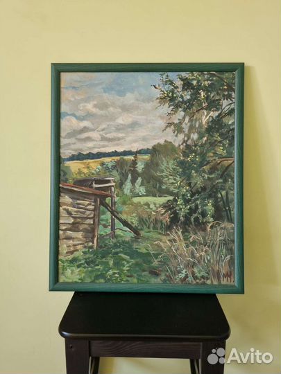 Картина маслом на холсте пейзаж