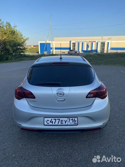 Opel Astra 1.6 AT, 2012, 113 000 км