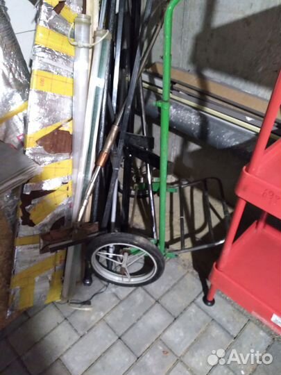 Тележка 2х колёсная