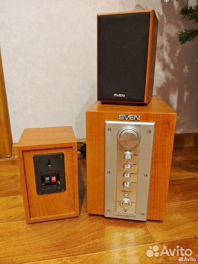 Колонки для компьютера с сабвуфером sven ms-960