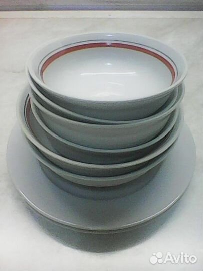 Набор посуды, Барановка. Винтаж