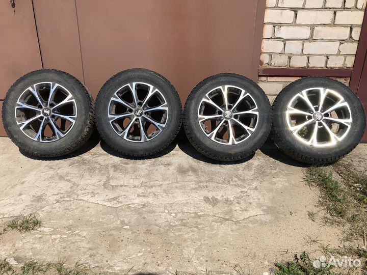 Литые диски r15 4х114.3 с резиной