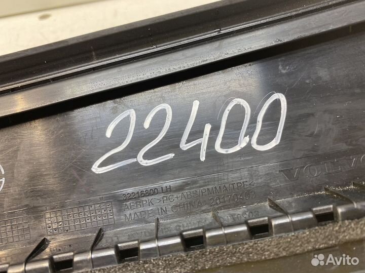 Накладка двери задней левой Volvo XC60 2017+