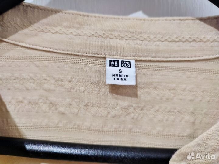 Новая рубашка блуза оверсайз uniqlo 44