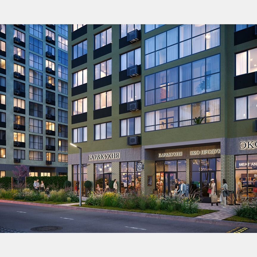 3-к. квартира, 66,5 м², 7/12 эт.