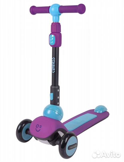 Самокат TechTeam Compass, фиолетово-изумрудный (3