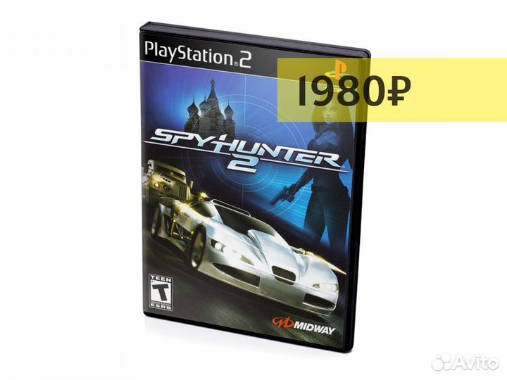 SpyHunter 2, б/у, английский (PS2)