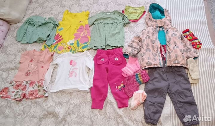 Детские вещи пакетом для девочек