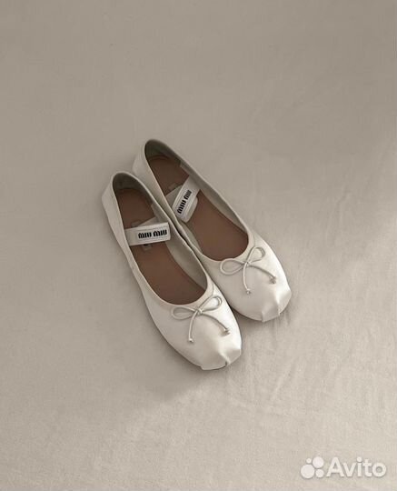 Miu Miu балетки пуанты