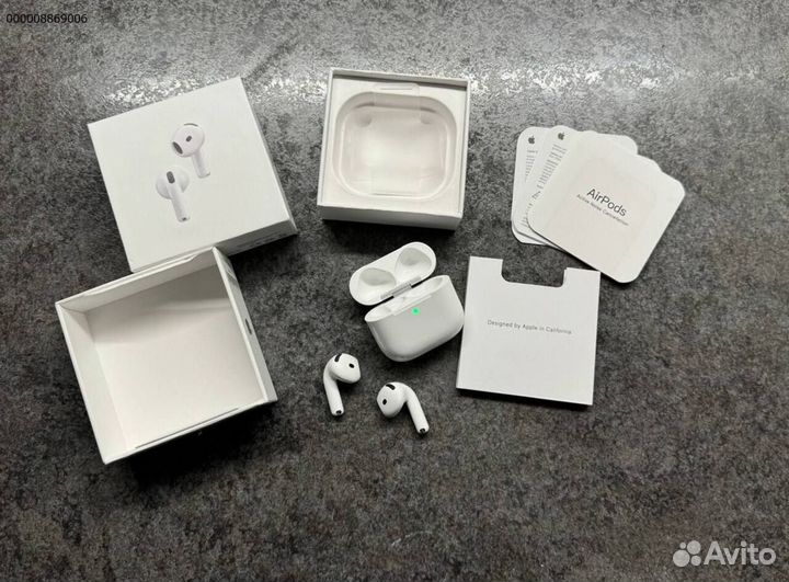 Наушники Airpods 4/Pro2 Premium 2025