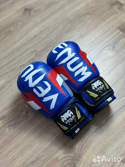 Боксерские перчатки 12 oz кожа