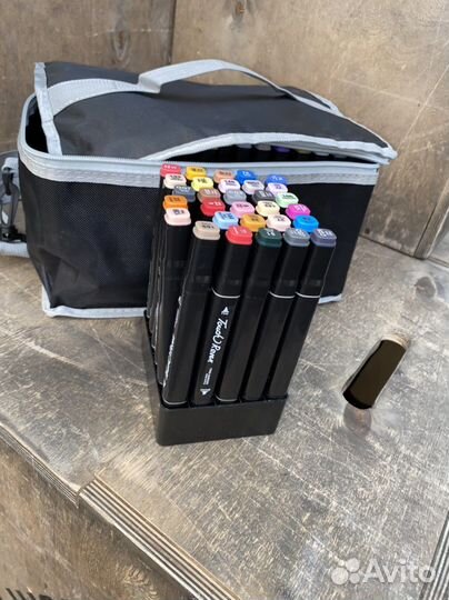 Маркеры для скетчинга 168 штук