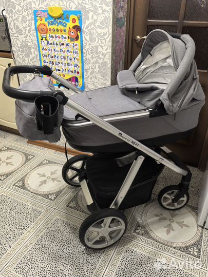 Коляска 2 в 1 Espiro Next Silver