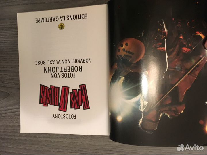 Фотоальбом Guns N’ Roses 1993 года на немецком