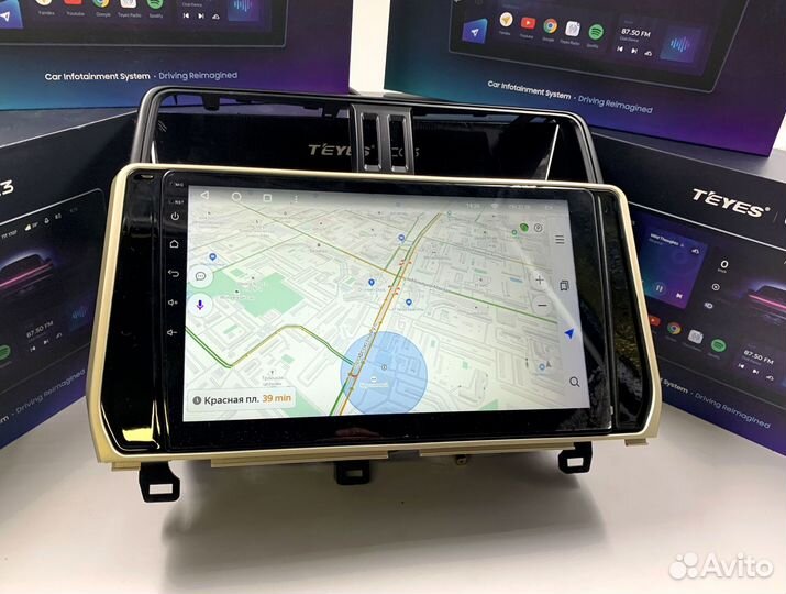 Teyes CC3 6/128 для Тойота Прадо 150 2-рест