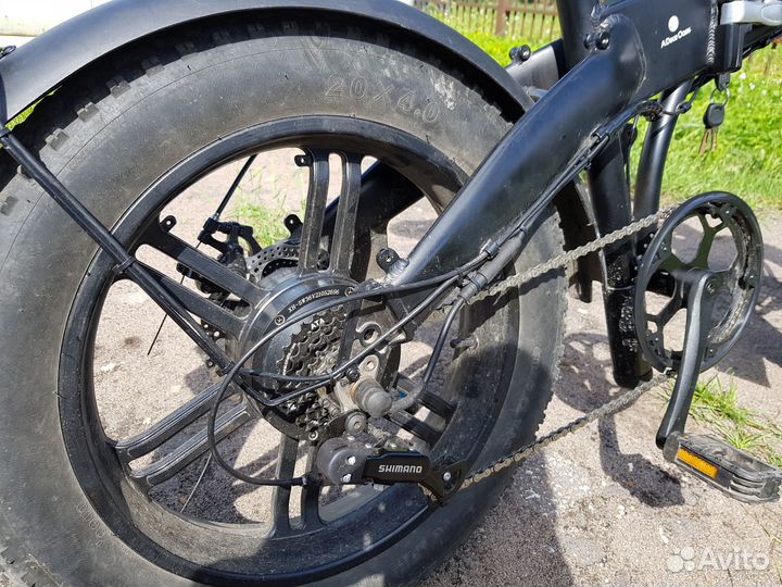 Электровелосипед складной горный ADO A20F фэтбайк