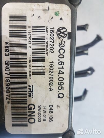 Блок ABS Volkswagen Passat B6 2005-2010 г.в
