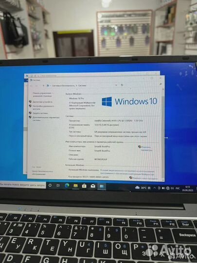 Ноутбук новый на гарантии